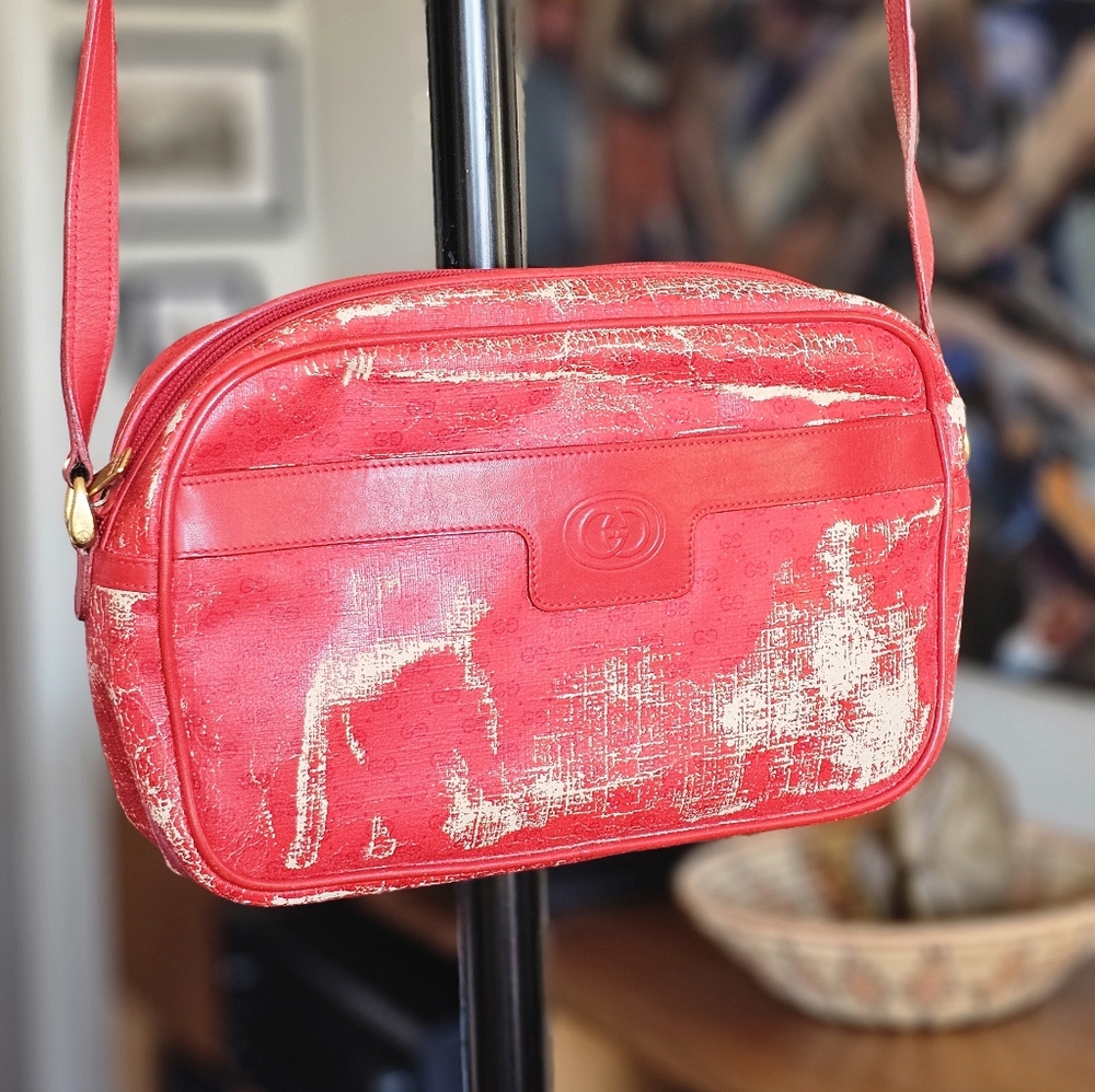 VTG Gucci Micro GG Supreme Shoulder Bag - Picture 2 of 16